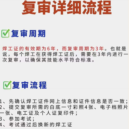 2025年石家莊電工證復審流程介紹？